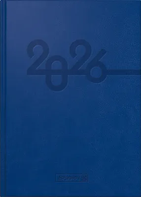 Produktbild von 2026 Brunnen Buchkalender 798 A5 blau