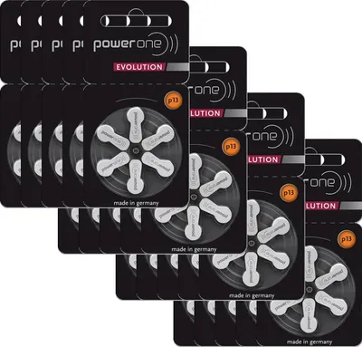 Produktbild von Varta 20x Power One EVOLUTION Gr. 13 Hörgerätebatterien 1,45V Orange 6er Blister PR48 p13