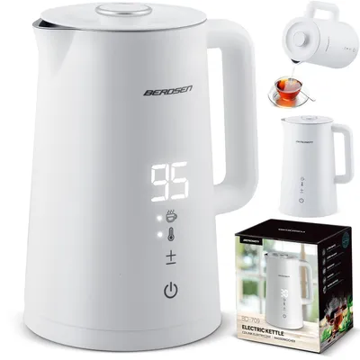 Produktbild von Elektrischer Wasserkocher 1,7 l Berdsen BD-709 weiß