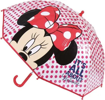 Immagine prodotto di Ombrello Disney Minnie Mouse? 71 cm Ombrello a cupola leggero per il tempo piovoso