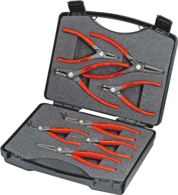 Image de Jeu de 8 circlips de précision Knipex | 4003773050131