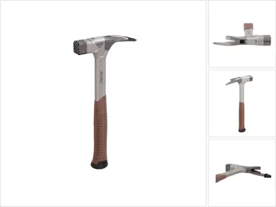 Produktbild von Latthammer AluTec® ähnl.DIN 7239 Kopf-G.450g m.Magnet glatt 2-Komponentenstiel