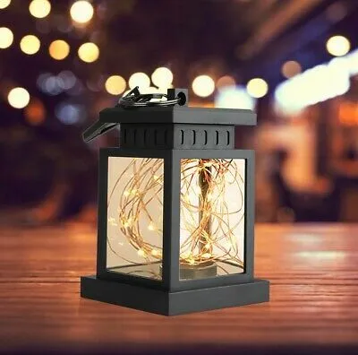 Obrázek produktu pro Solární lucerna Závěsná lampa LED Yard Patio Garden Lamp Vodotěsná dekorativní lampa