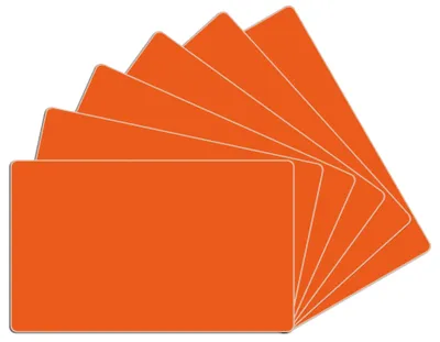 Produktbild von Wallario Frühstücksbrettchen 6er Set aus Glas, je 14 x 23 cm, mit rutschfesten Füßen, Motiv Orange