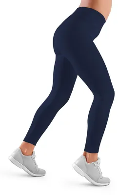 Produktbild von FarmaCell 609H (Blau, S) Sport Leggings Damen Fitness Yoga Gym Jogging Stretch T