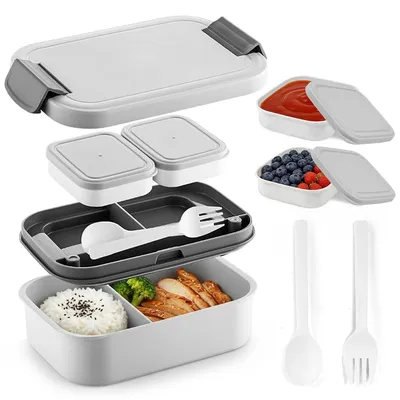 Immagine prodotto di Contenitore per il pranzo e gli snack a due scomparti