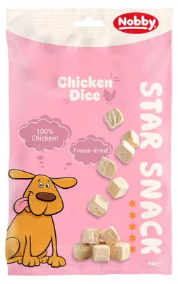 Obrázok produktu pre Nobby StarSnack FD kuracie kocky cca. 42 g