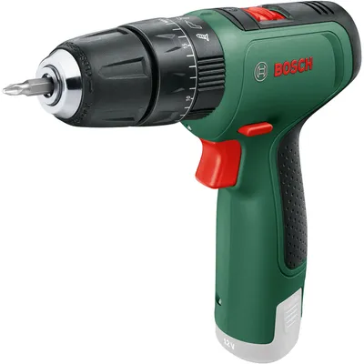 Obrázek produktu pro Bosch EasyImpact 1200, Vrtačka s pistolovým držadlem, Rychloupínací, Černá, Zelená, 1 cm, 1500 ot/min, 2 cm