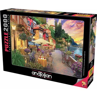 Image de Puzzle ANATOLIQUE Lac de Côme 2000 pièces