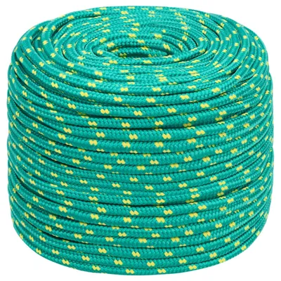 Immagine prodotto di vidaXL Corda da barca verde 10 mm 50 m polipropilene