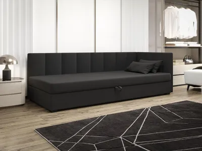 Obrázek produktu pro Jednolůžková postel 90x195 MANKA PLUS 1 - šedá