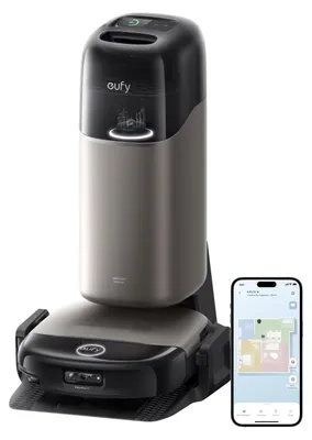 Obrázek produktu pro Eufy T2081G11, Bezsáčkové, Černá, Kulatý, Nabíjecí, Purification, Cyklónový, 4,2 cm