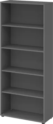 Produktbild von bümö basic Aktenregal - 5 Ordnerhöhen - Nachbildung: Graphit