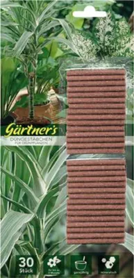 Produktbild von Gärtner´s Düngestäbchen f.Grünpflanzen,1 Pck,30 St