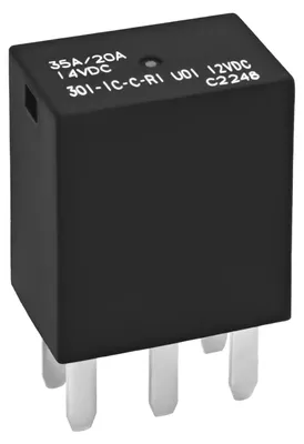 Auto-Relais 12 V DC, 35 A, 5-polig, SPDT