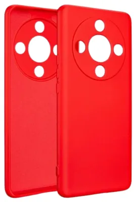 Immagine prodotto di Custodia in silicone Beline Honor Magic6 Lite Rosso/Rosso