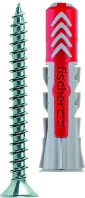 Produktbild von Fischer Group Duopower 6x30s 4.5x40 Mm 555106555106 Schraube Und Dübel 50 Einheiten Grau  Grau One Size