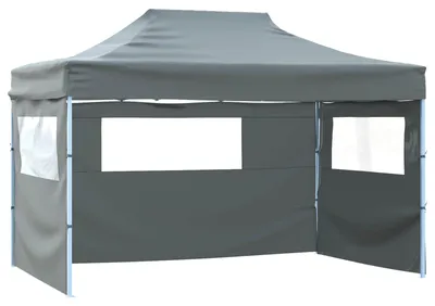 Produktbild von "im Sonderangebot"Party-Zelt 1 PC Wasserdicht - CLORIS - Gartenpavillon/Gartenzelt - Anthrazit 291x431x315 cm Oxford-Stoff - Pavillons & Partyzelte Promotion936585