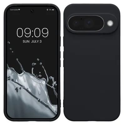 Produktbild von kwmobile Handyhülle für Google Pixel 10 Hülle - weiches Handy Silikon Case - Schutzhülle Cover - Heidelbeerblau