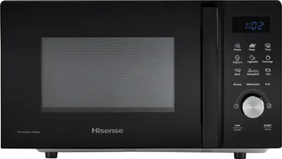 Produktbild von Hisense H20MOBSD1HG, Arbeitsplatte, Grill-Mikrowelle, 20 l, 700 W, Eingebautes Display, LED
