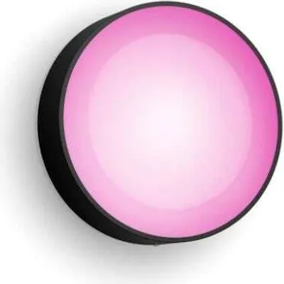 Produktbild von Philips Hue White and Color Ambiance LED Außenwandleuchte Daylo, dimmbar, bis zu 16 Millionen Farben, steuerbar via App, kompatibel mit Amazon Alexa (Echo, Echo Dot), schwarz (915005843201)