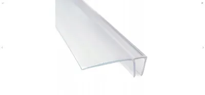 Produktbild von Aquaparts Duschdichtung 200 cm für 4 mm Glas, transparent, UP-90-4-200