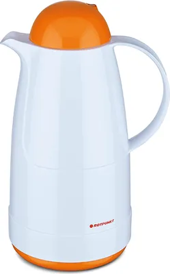 Produktbild von ROTPUNKT Isolierkanne 215 1,5 ltr. weiß/electric clementine