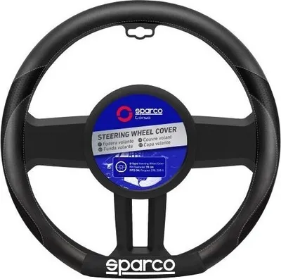 Immagine prodotto di SPARCO SPS114 Coprivolante nero/grigio Coprivolante