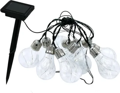 Produktbild von Solar Lichterkette, LUMISKY FANTASY STAR SOLAR, 3.75 m, 10 Kupfer Micro LED Warmweiß