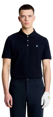 Produktbild von Lyle & Scott - Poloshirt für Herren, Emblem, kurzärmlig GT14250 (XL) (Dunkel-Marineblau)