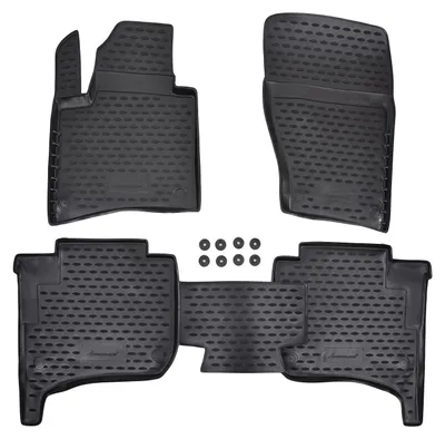 Immagine prodotto di 3D Tappeti Tappetini Auto In Gomma Per VW Touareg 2010-2018
