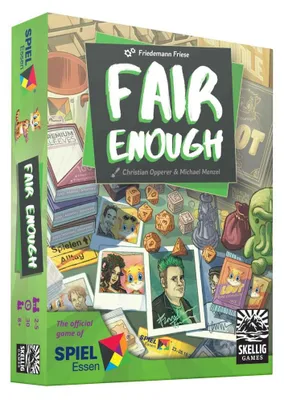 Produktbild von Fair Enough Brettspiel – Taktik und Sammelfieber erleben