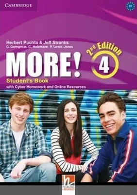Obrázek produktu pro Více! 4 Student´s Book with Cyber Homework and Online Resources (Puchta Herbert)