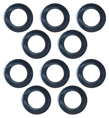 Produktbild von 10 x Illu Dichtung schwarz flach Dichtring E27 für Illu Lichterkette
