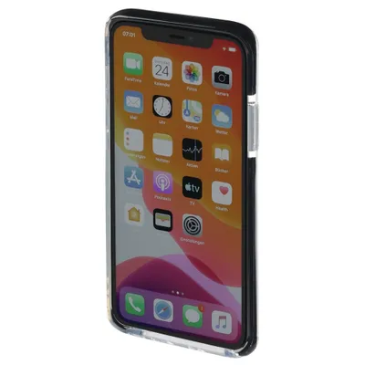 Produktbild von Hama Protector, Cover, Apple, iPhone 12/12 Pro, 15,5 cm (6.1"), Schwarz, Transparent