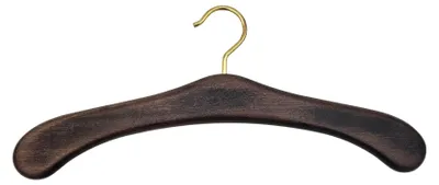 Productafbeelding van Kledinghangers, notenhoutkleur, 45 cm