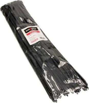 Image de Bandes Plastiques 9X550 (1 Paquet   100 Pièces) Noires