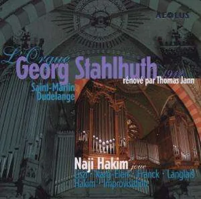 Immagine prodotto di L Orgue Georg Stahlhut
