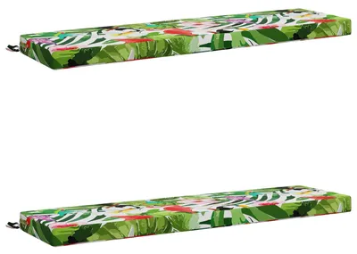 Imagen del producto de Cojines para bancos SOEST 2 uds. 100% Poliéster Multicolor