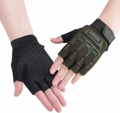 Produktbild von Fingerlose Handschuhe Kinder, ultradünn, atmungsaktiv, rutschfest, für Fitness