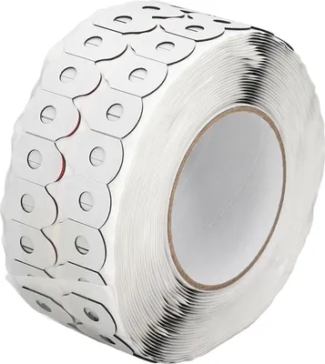 Immagine prodotto di 1000 cuscinetti di bloccaggio con bordi arrotondati, biadesivi, impermeabili, ottici, antiscivolo, 18,5 mm x 29 mm