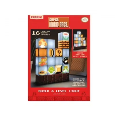 Zdjęcie produktu dla Lampka nocna Super Mario Lamp Build A Level Light
