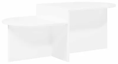 Obrázek produktu pro vidaXL Konferenční stolek bílý 100 x 50 x 40 cm materiál na bázi dřeva