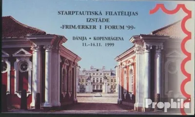 Produktbild von Briefmarken Lettland 1999 Mi 510MH (kompl.Ausg.) Markenheftchen postfrisch Schlösser