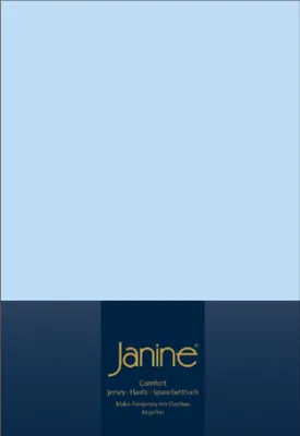 Produktbild von Janine ELASTIC Spannbetttuch 5002 Größe 200 X 200 hellblau