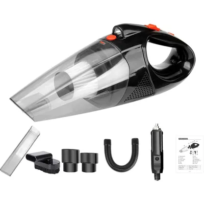 Produktbild von Autostaubsauger,Staubsauger,Handstaubsauger,LED-Beleuchtung, kabelgebunden, 2000 mAh, 120 W, 4 Modi, Schwarz