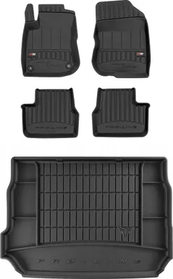 Immagine prodotto di Set di tappetini in gomma e tappetini 3D Peugeot 2008 1