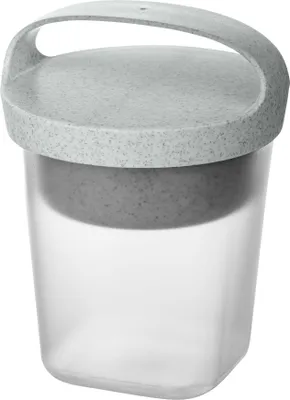 Produktbild von Koziol BUDDY Snackpot mit Deckel - 0.5L - Grau