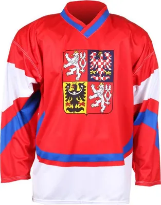 Image de Réplique du maillot de hockey de la République tchèque 2011 rouge