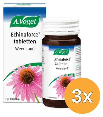 Productafbeelding van 3x A.Vogel Echinaforce (200 Tabletten)
